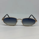 Óculos Diny Gold Azul Degrade