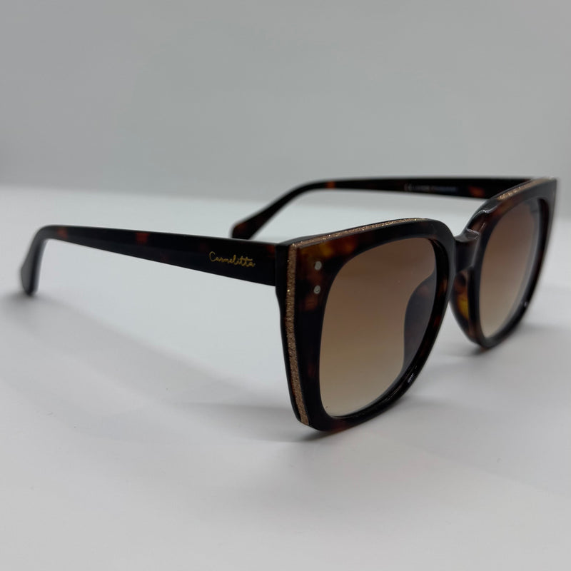 Óculos Alícia Tartaruga Glitter