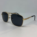 Óculos Aviador Fuller Gold Lente Preta