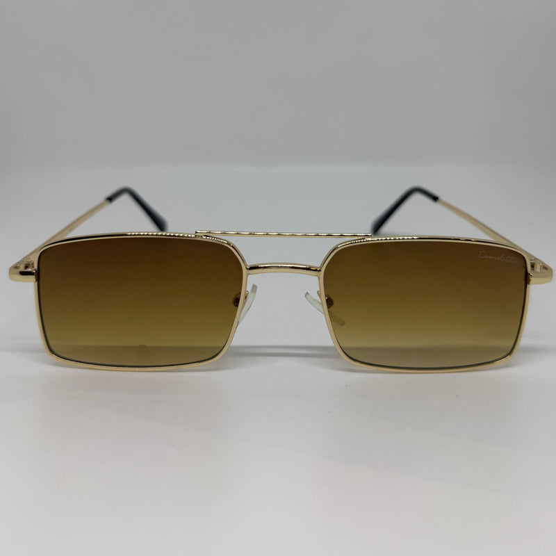 Óculos Ziggy Gold Marrom Degrade