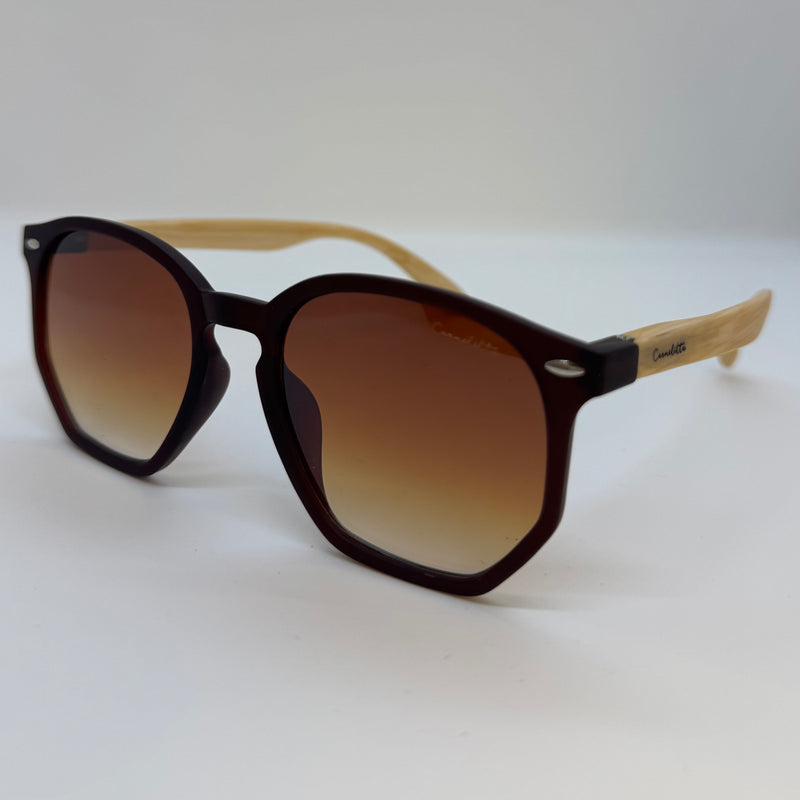 Óculos Deezer Marrom Bambu