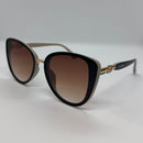 Óculos Mandy Gold Marrom Duo