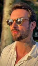 Óculos Recreio Marrom Translúcido Polarizado