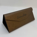 Case Triangular Bronze Cintilante