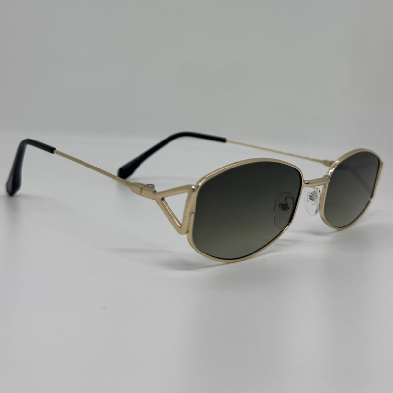 Óculos Vittorino Gold Lente Verde