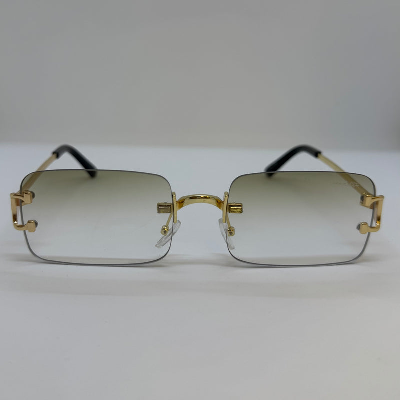 Óculos Vitaly Gold Lente Degrade