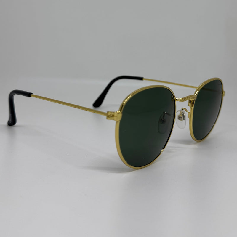 Óculos Round Classic Lente Verde