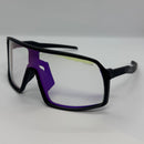 Óculos Tray Dark Lente Roxa Transition