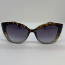 Óculos Zumba Tartaruga Verde Degrade Gatinho