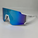 Óculos Selene Branco Lente Azul Polarizado