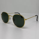 Óculos Round Classic Lente Verde