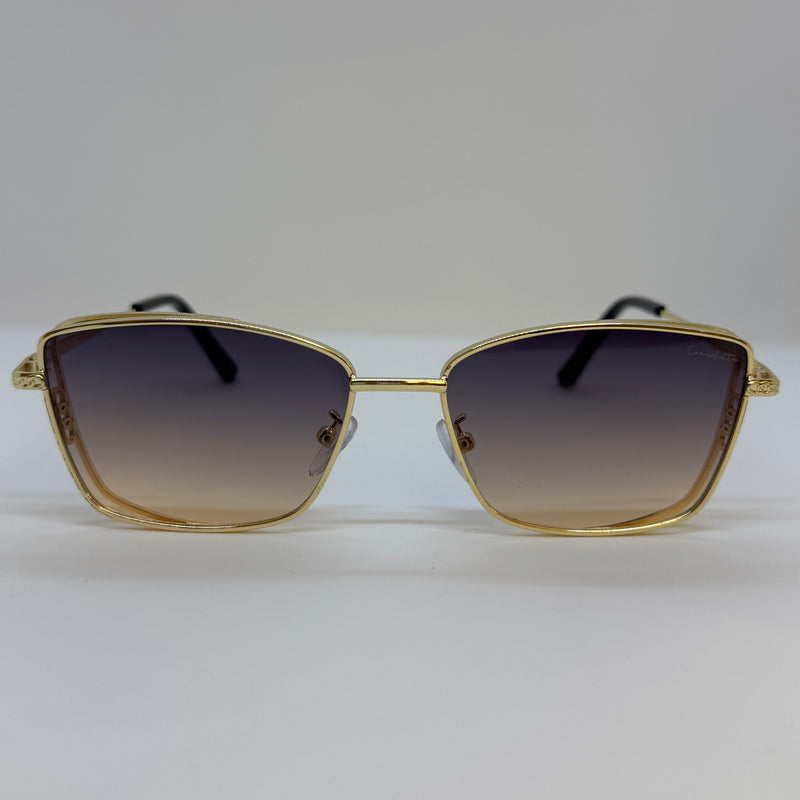 Óculos Zoe Gold Lente Fume