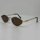 Óculos Living Gold Marrom