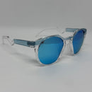Óculos Livo Transparente Azul Espelhado