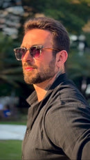 Óculos Square Jaguar Cinza