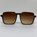 Óculos Nakamura Marrom Degrade