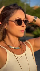 Óculos Wize Cinza Degrade