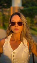 Óculos Maverick Jaguar Rose