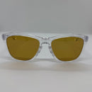 Óculos Rayden Transparente Lente Marrom