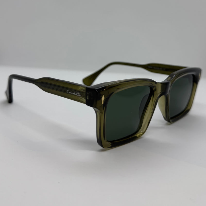 Óculos Gávea Verde Translúcido