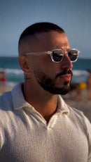 Óculos Pipe Transparente