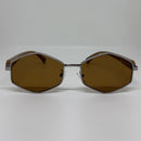 Óculos Losango Diablo Marrom