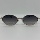 Óculos Vanilla Gold Lente Fume Degrade