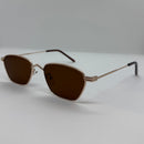 Óculos Nubia Gold Lente Marrom