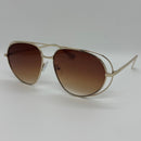 Óculos Aviador Mambox Gold Marrom