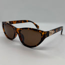 Óculos Mary Gold Tartaruga Gatinho