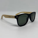 Óculos Leme Dark Lente Verde Bambu Polarizado