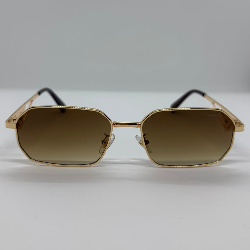 Óculos Fiorenzi Gold Marrom Degrade