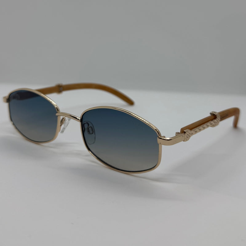 Óculos Fakhar Gold Bambu