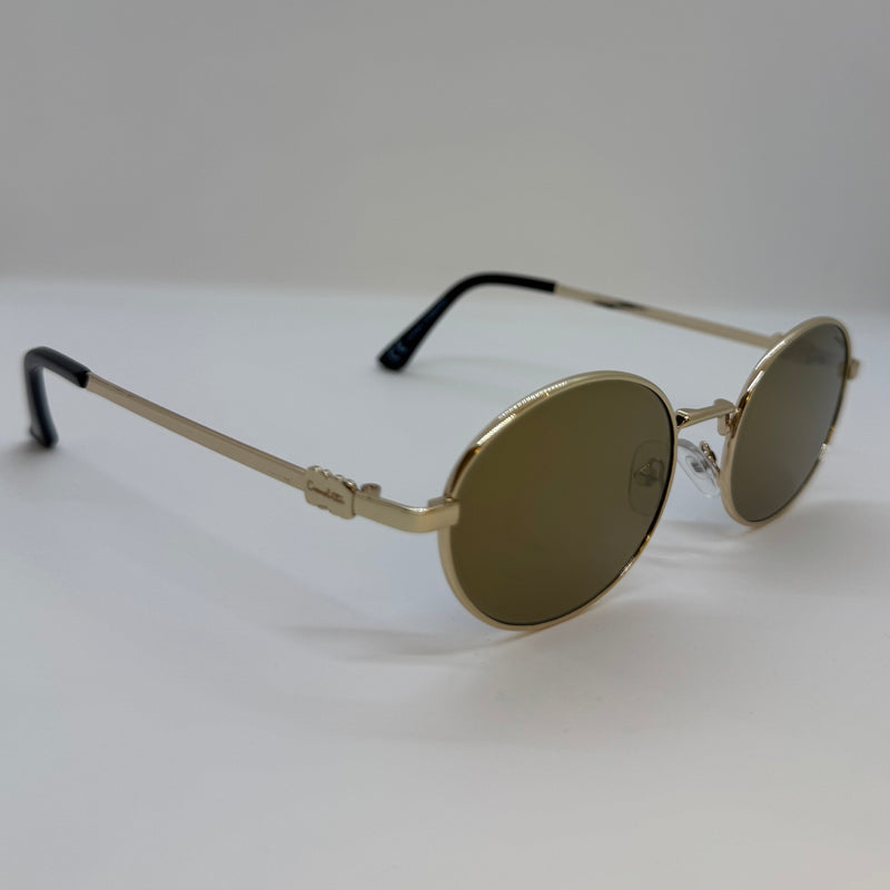 Óculos Fux Gold Lente Dourada