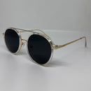 Armação Clipon Double Round Transparente