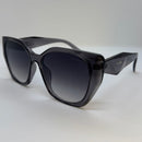 Óculos Lunaire Cinza Translúcido