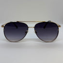 Óculos Aviador Line Gold Shadow