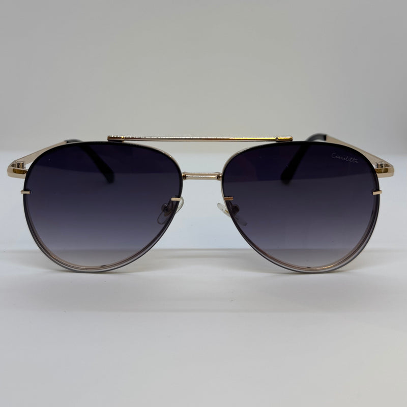 Óculos Aviador Line Gold Shadow