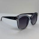 Óculos Catarina Cinza Translúcido