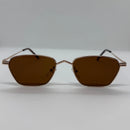 Óculos Nubia Gold Lente Marrom