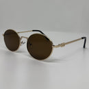 Óculos Fux Gold Marrom