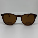 Armação Clipon Kurt Marrom