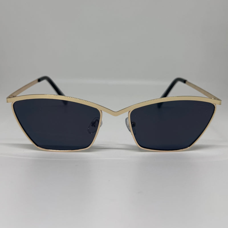 Óculos Macqueen Gold Dark