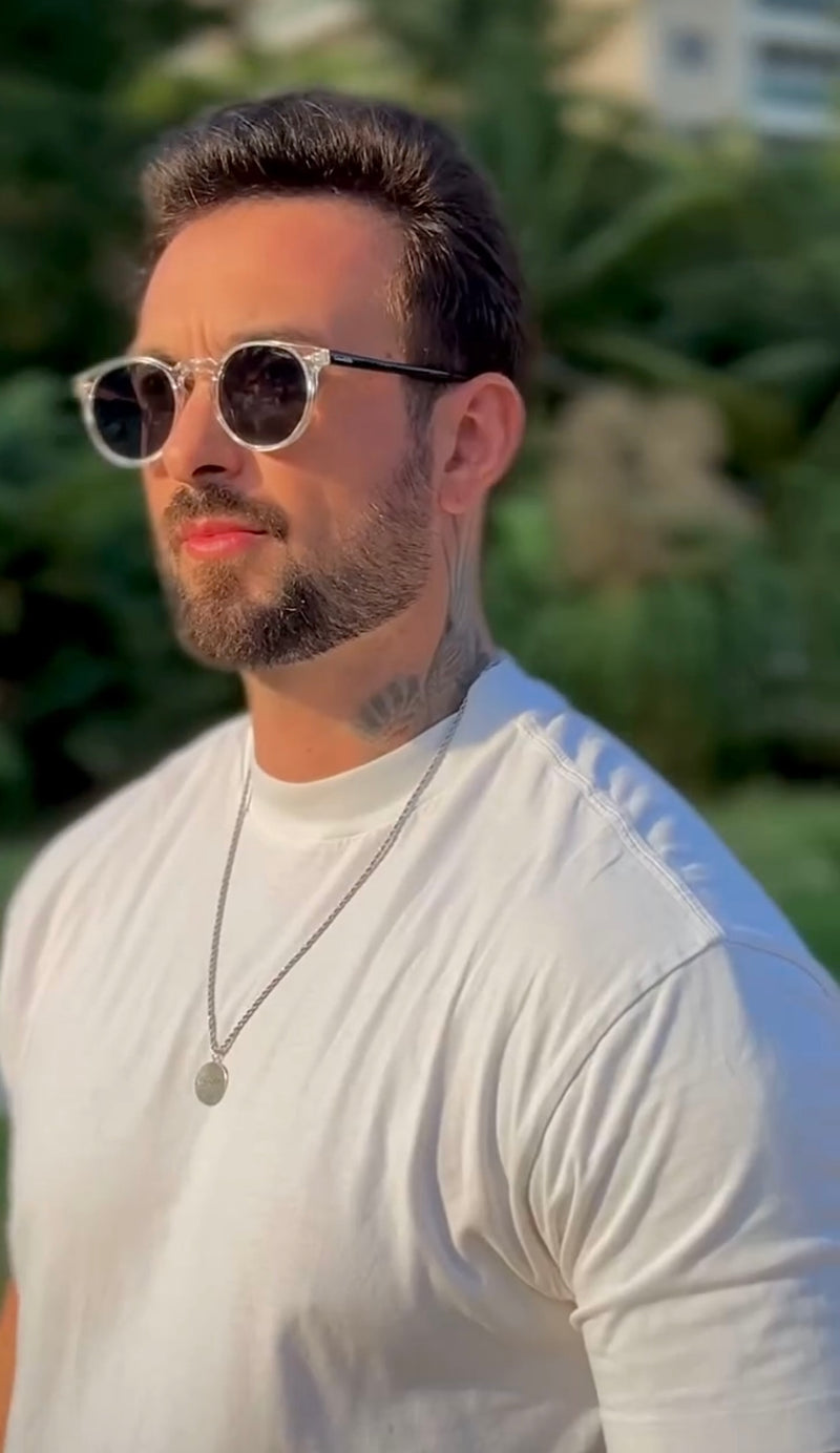 Óculos Califórnia Black and White