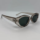 Óculos Jessy Cinza Translúcido