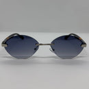 Óculos Zuri Losango Azul