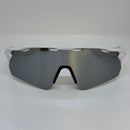 Óculos Bolt Branco Lente Prata