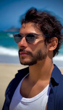 Óculos Reserva Cinza Translúcido