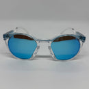Óculos Livo Transparente Azul Espelhado