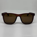 Óculos Itacoa Marrom Bambu Escuro Polarizado